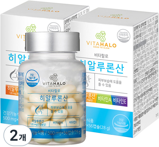 비타할로 히알루론산, 56정, 2개