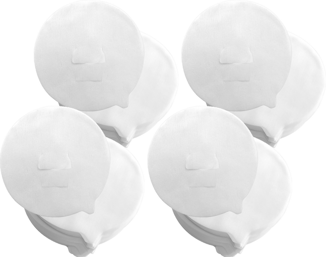 부직포 마스크 페이스 실드 원형풀커버 시트 250p, 4개