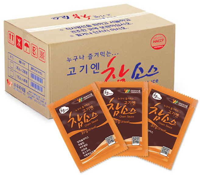 참 소스, 20g, 200개
