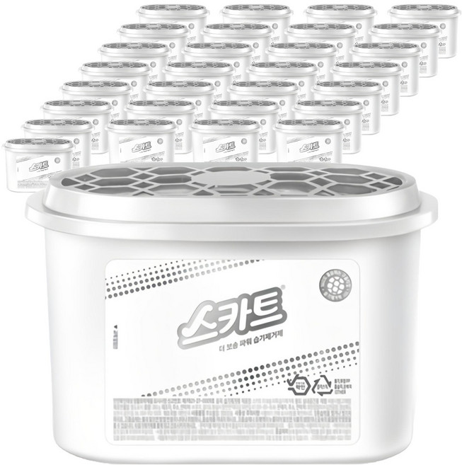 스카트 더 보송 파워 습기제거제 본품, 280g, 32개