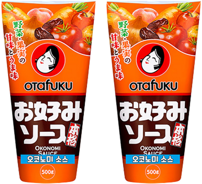 오타후쿠 오코노미 소스, 500g, 2개