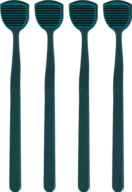 생활도감 10중 스크래퍼 혀클리너 그린, 4개