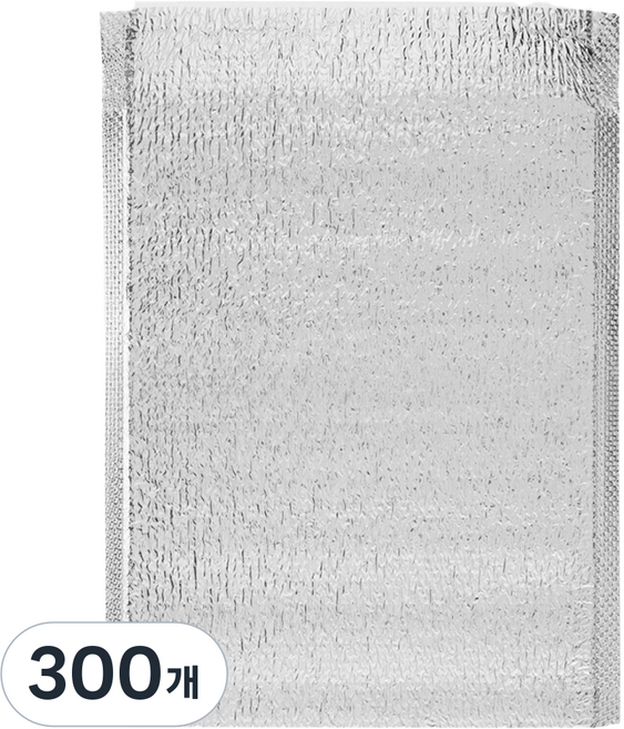 코멧 은박 보냉팩 25 x 30 cm, 실버, 300개