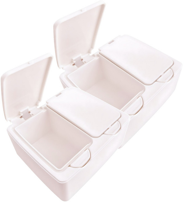 원터치 보관함 깊은형, 핑크, 2개