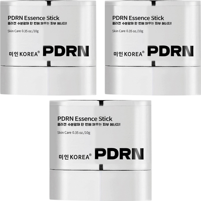 Miin KOREA 미인 PDRN 膠原胜肽水光精華棒, 3個, 10g