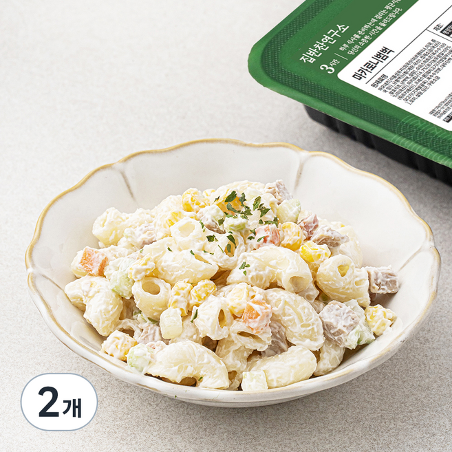 집반찬연구소 마카로니 범벅, 120g, 2개