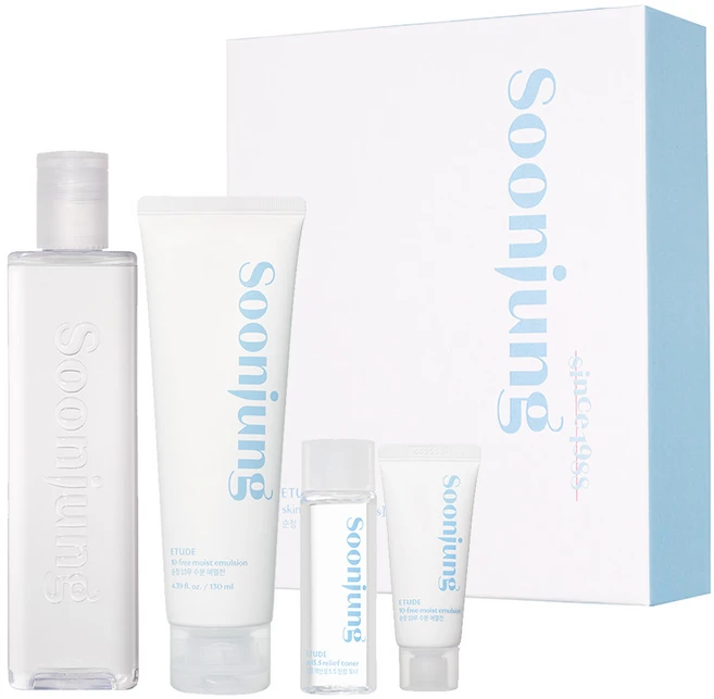 에뛰드 저자극 순정 스킨케어 2종 세트, 1세트 - 쿠팡
