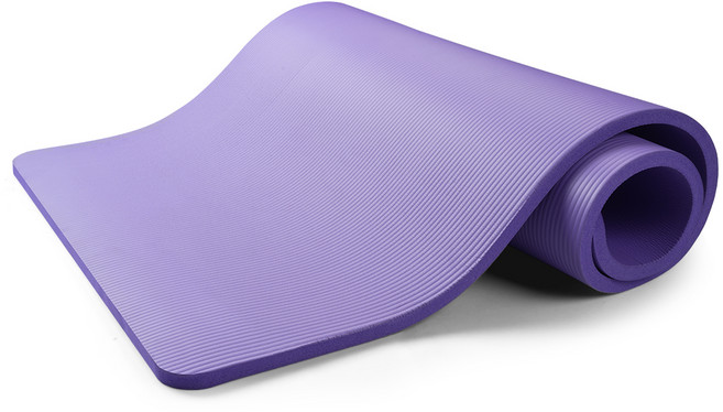 코멧 스포츠 와이드 NBR 요가매트 20mm, 퍼플, 1개