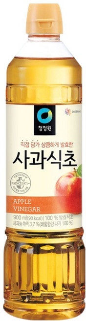 청정원 사과식초, 900ml, 1개