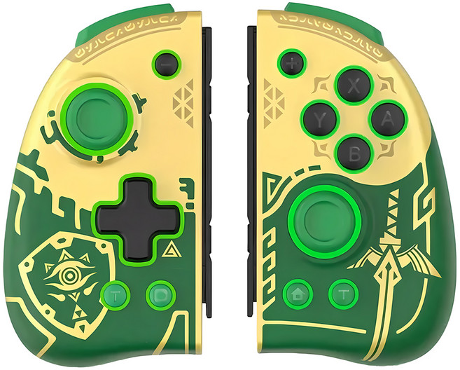 IINE 良值 SWITCH 菁英左右大手柄光環版 106 x 61 x 53mm, L806, 1個, 綠色