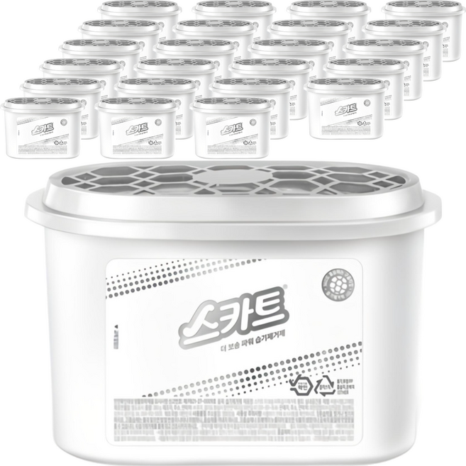 스카트 더 보송 파워 습기제거제 본품, 280g, 24개