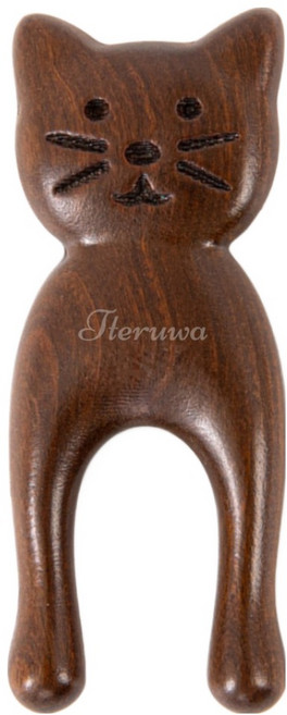 떼루와 두피 얼굴 고양이 괄사 마사지 빗, 1개