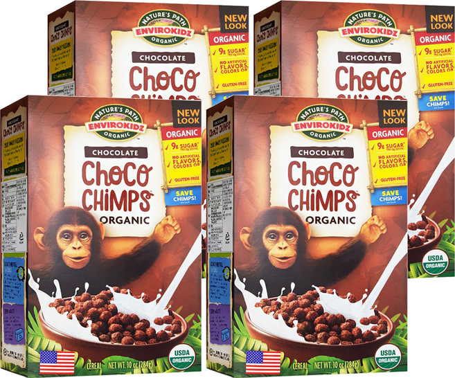 네이쳐스패스 초코침스 시리얼, 284g, 4개