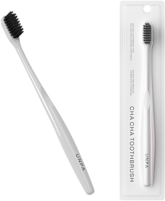 언파 차차칫솔 화이트, 1개입, 1개