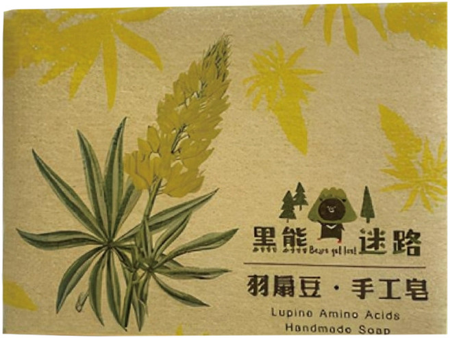 羽扇豆手工皂, 130g, 1個