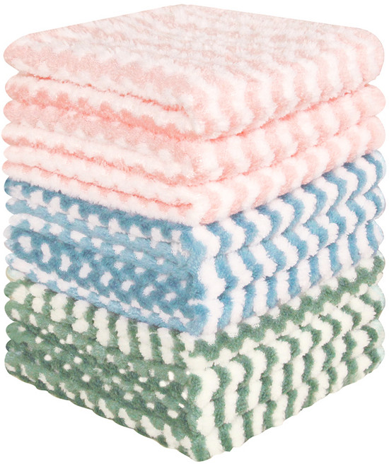 키에 빨아쓰는 다용도 극세사 컬러 행주, 10개