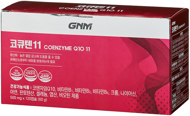 GNM자연의품격 코큐텐11 코엔자임Q10 11, 120정, 1개