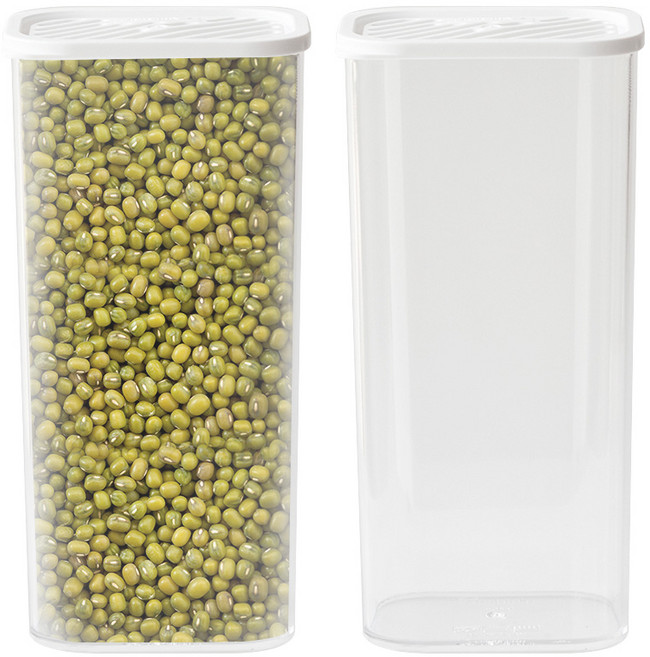 플라팜 깔끄미 냉동실 냉장고 정리용기 4호, 1개입, 2개