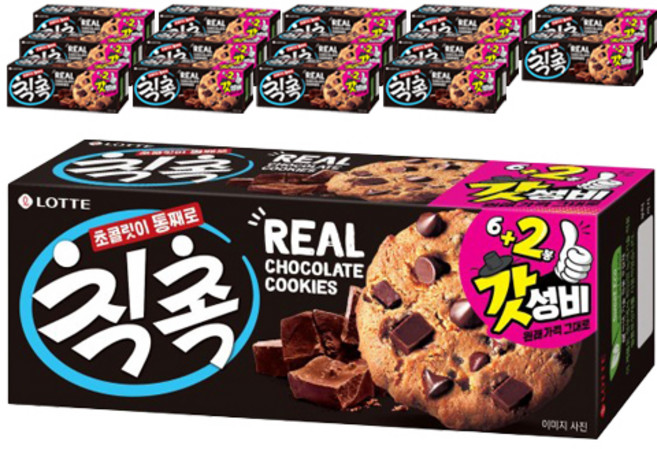 롯데웰푸드 칙촉, 120g, 15개