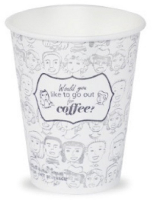 더빈썸 피플 종이컵 240ml, 100개입, 1개