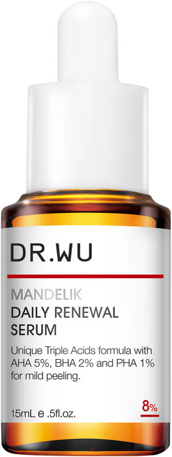 DR.WU 達爾膚 杏仁酸溫和煥膚精華8%, 15ml, 1瓶