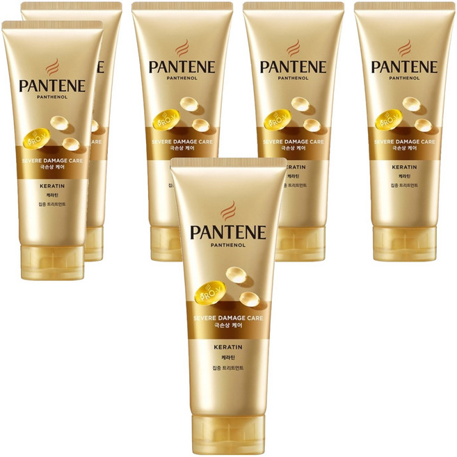 PANTENE 潘婷 極受損髮護理護髮素, 220ml, 6個