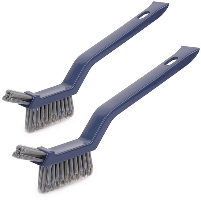 생활공식 집게 분리형 틈새 청소솔, 네이비, 2개