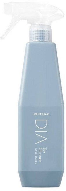 MOTHER-K DIA 純粹玩具用品除菌噴霧 500ml 30%穀物發酵酒精 EWG GREEN綠色安全成分 ECOCERT認證植物萃取成分, 1瓶
