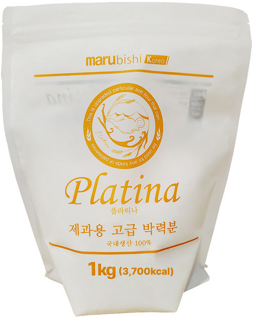 마루비시 플라티나 제과용 고급 박력분, 1kg, 1개