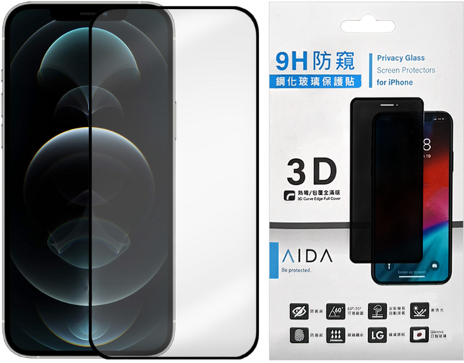 台灣 AIDA 高透保護貼, 1個