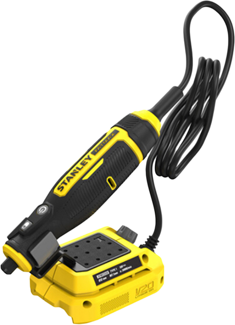 STANLEY TOOLS 台灣公司貨 20V Max 刻磨機 SCE030-KR, 1個