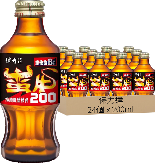 保力達 蠻牛, 200ml, 24瓶