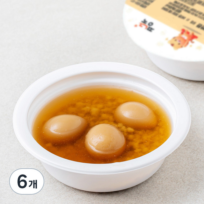 짱죽 반찬 돈다짐육조림반찬, 100g, 6개, 돈다짐육