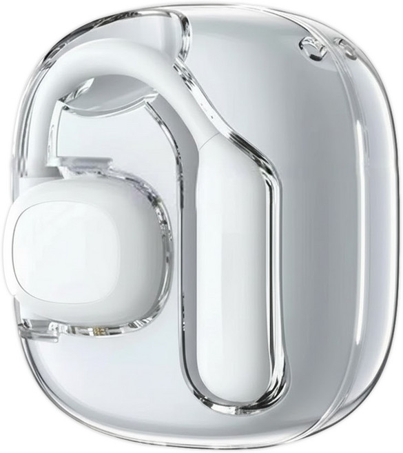 POWERRIDER S600 OWS 開放式舒感藍牙耳機 800mAh充電倉 16.2mm喇叭 Type-C充電接口, 白色