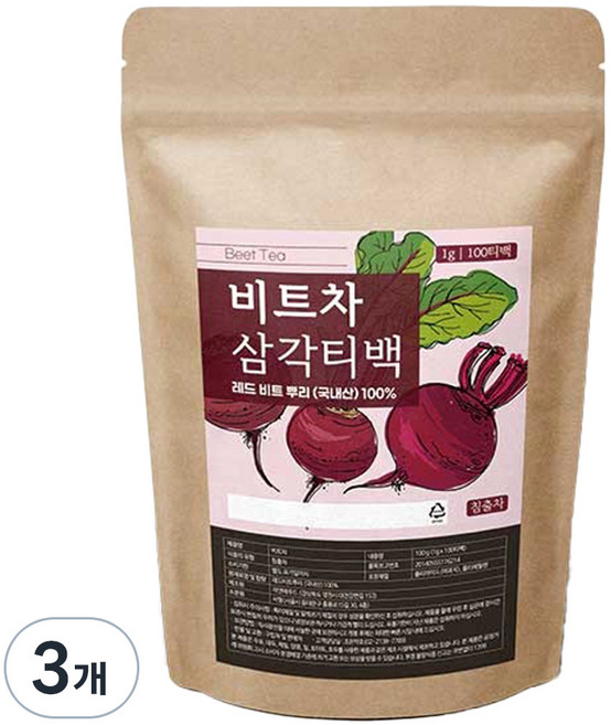조은약초 비트차, 1g, 100개입, 3개