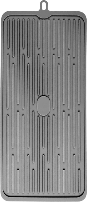 CHIFUN SENHUO 祈樂森活 矽膠瀝水墊 升級加厚款 47 x 20 x 0.5cm 282g, 深灰, 1個