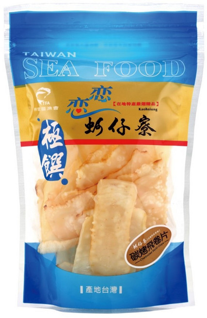 極饌 炭烤飛卷片, 90g, 1包