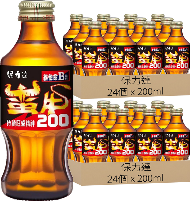 保力達 蠻牛, 200ml, 48瓶