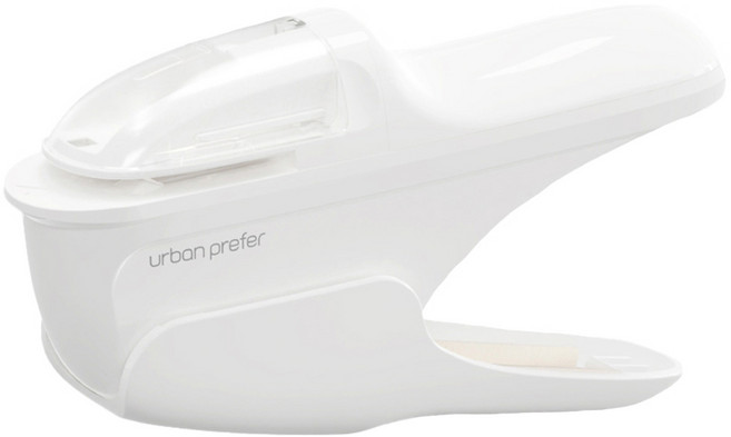 urban prefer PIN 無針釘書機 省錢環保 穩固裝訂 安全使用, 冰山白, 1個