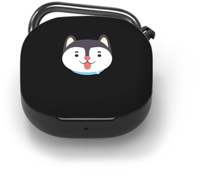 구스페리 머큐리 강아지 디자인 갤럭시 버즈2pro/버즈2/버즈라이브/버즈프로 키링 케이스, 5