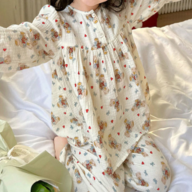 씨티컴퍼니 곰돌이 학생 파자마 상하의 세트