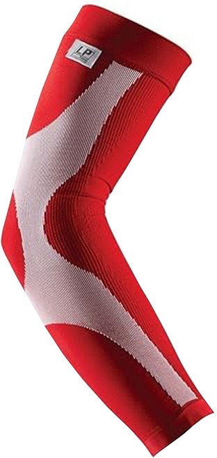 LP 激能壓縮護臂套 251Z-RD-M 紅色 運動防護 舒適透氣, 1個