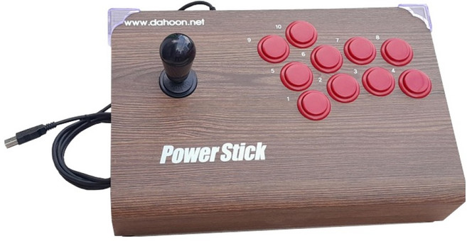 조이스틱 컨트롤러 인식용 아케이드 전용스틱 소, DHU-3300 SC, 1개