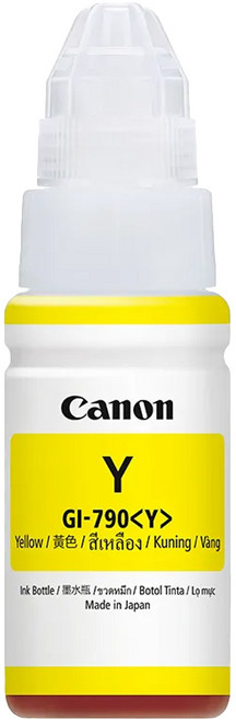Canon 佳能 噴墨專用墨水匣 GI-790, 黃色, 1個