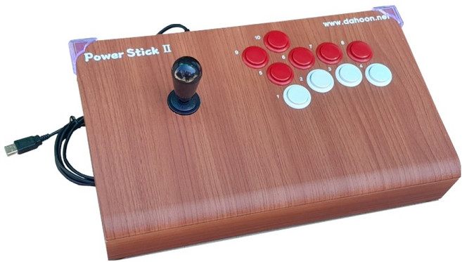 다훈전자조이스틱 오락실 고전 게임 마메32 킹오브 파이터즈 컨트롤러용, DHU-3300 DC, 1개