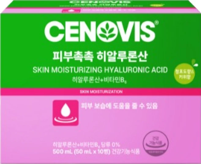 세노비스 피부촉촉 히알루론산 비타민B6 10p, 500ml, 1개 - 쿠팡