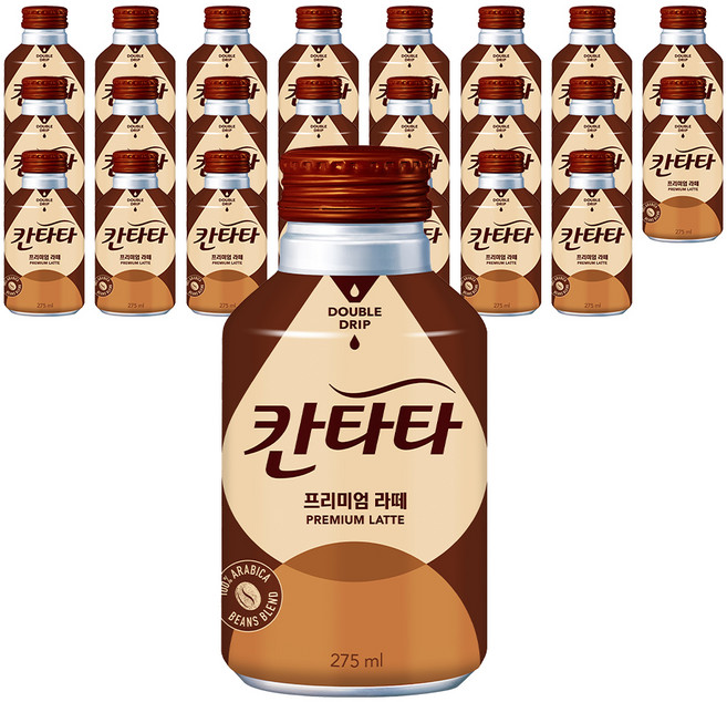 칸타타 프리미엄 라떼, 275ml, 48개
