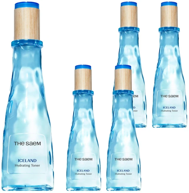 더샘 아이슬란드 수분 토너, 160ml, 5개 - 쿠팡