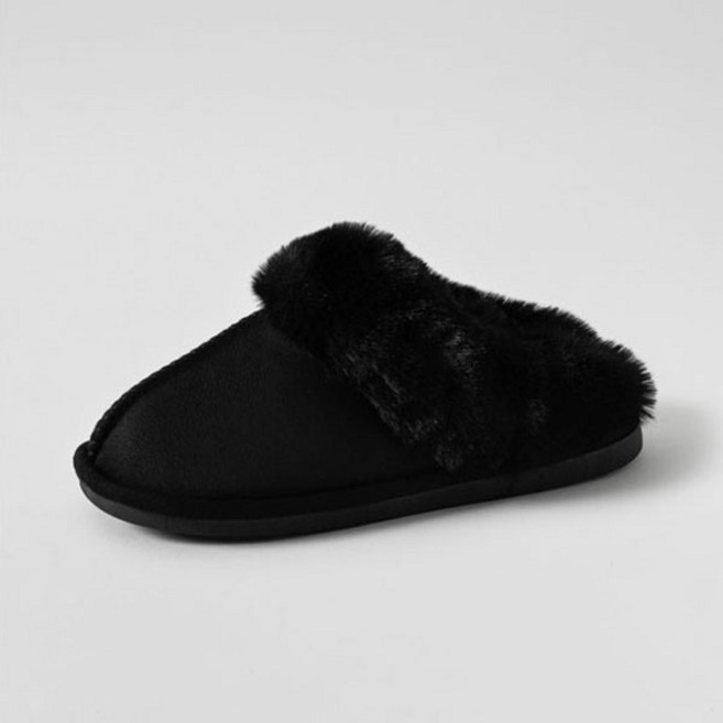 착한구두 여성용 콜리 퍼안감 방한 슬리퍼 WTACR4c270