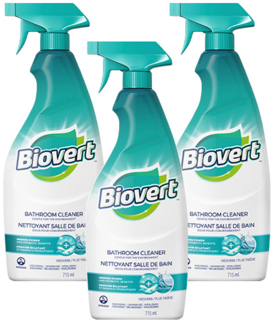 바이오벌트 프리미엄 욕실클리너, 3개, 715ml